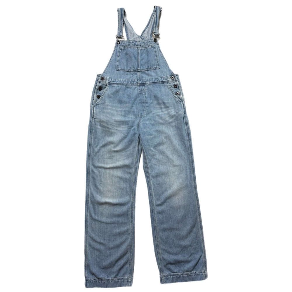 Free People Denim Light Blue Overalls 28